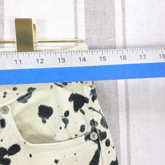 Rag & Bone Jeans Womens Paint Splatter Ankle Punk Rock Artsy Chaotic Acid‎ Wash - Picture 8 of 11